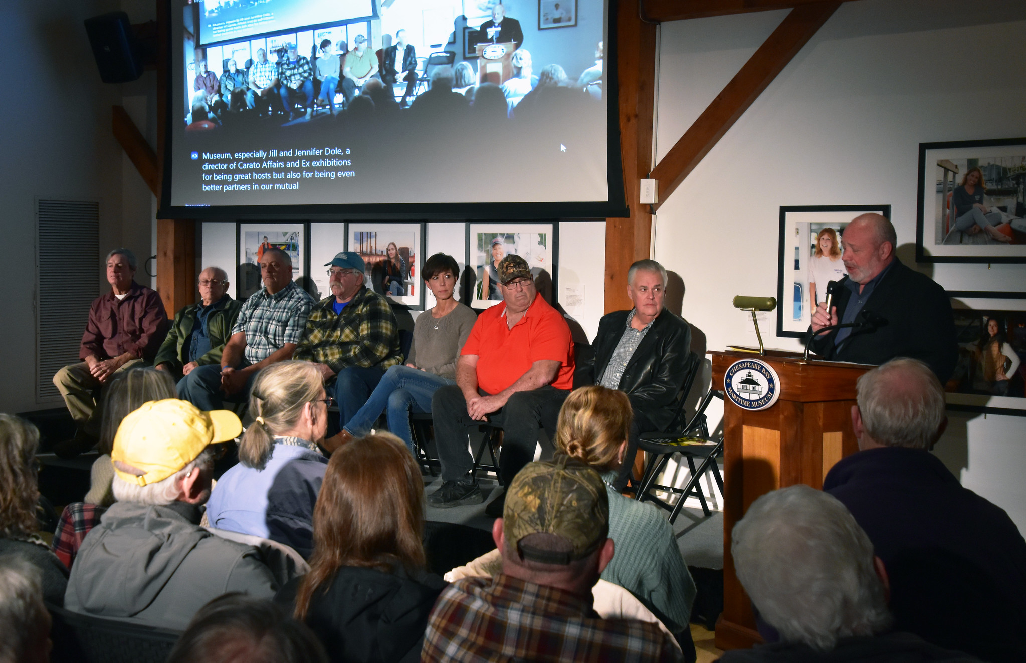 CBMM held its first Watermen's Story Swap in 2024.