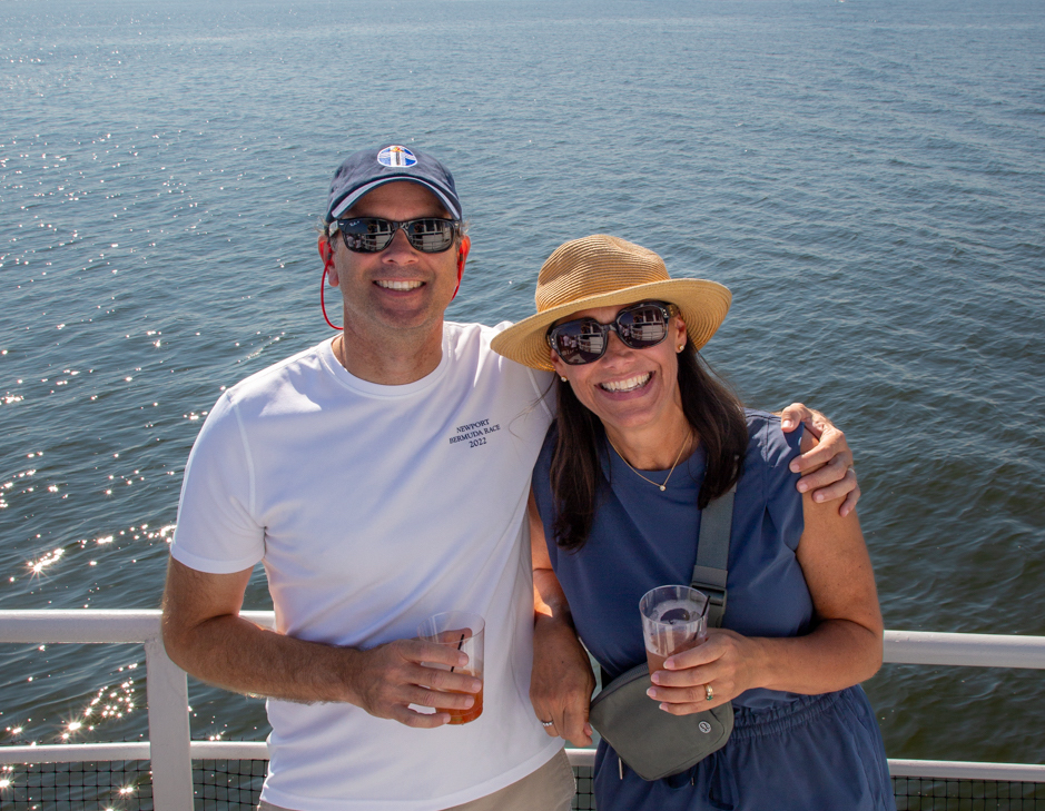 Guests aboard a PATRIOT cruise.