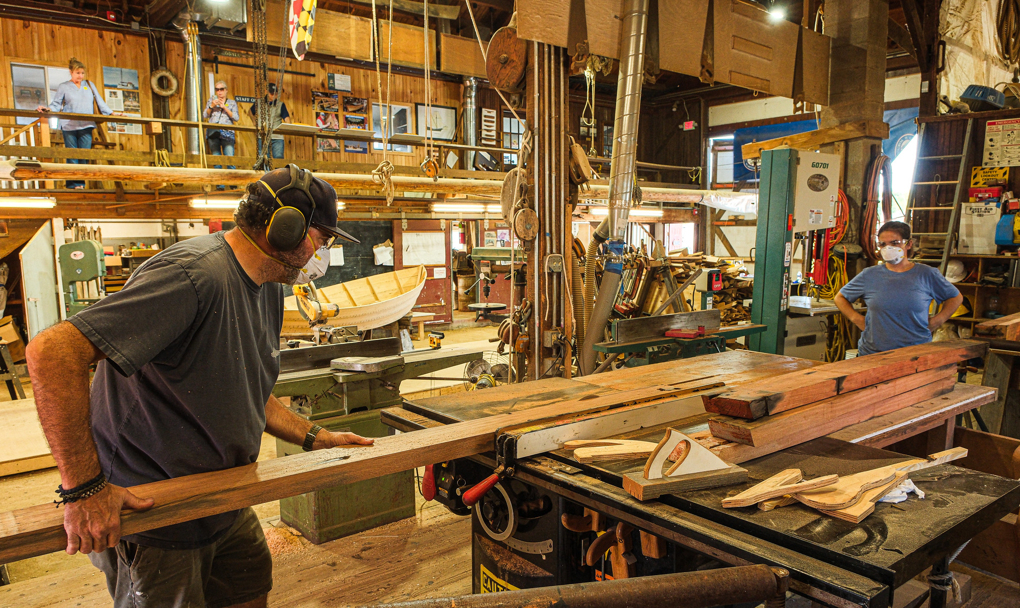 A scene from CBMM's Shipyard. (Photo by George Sass)
