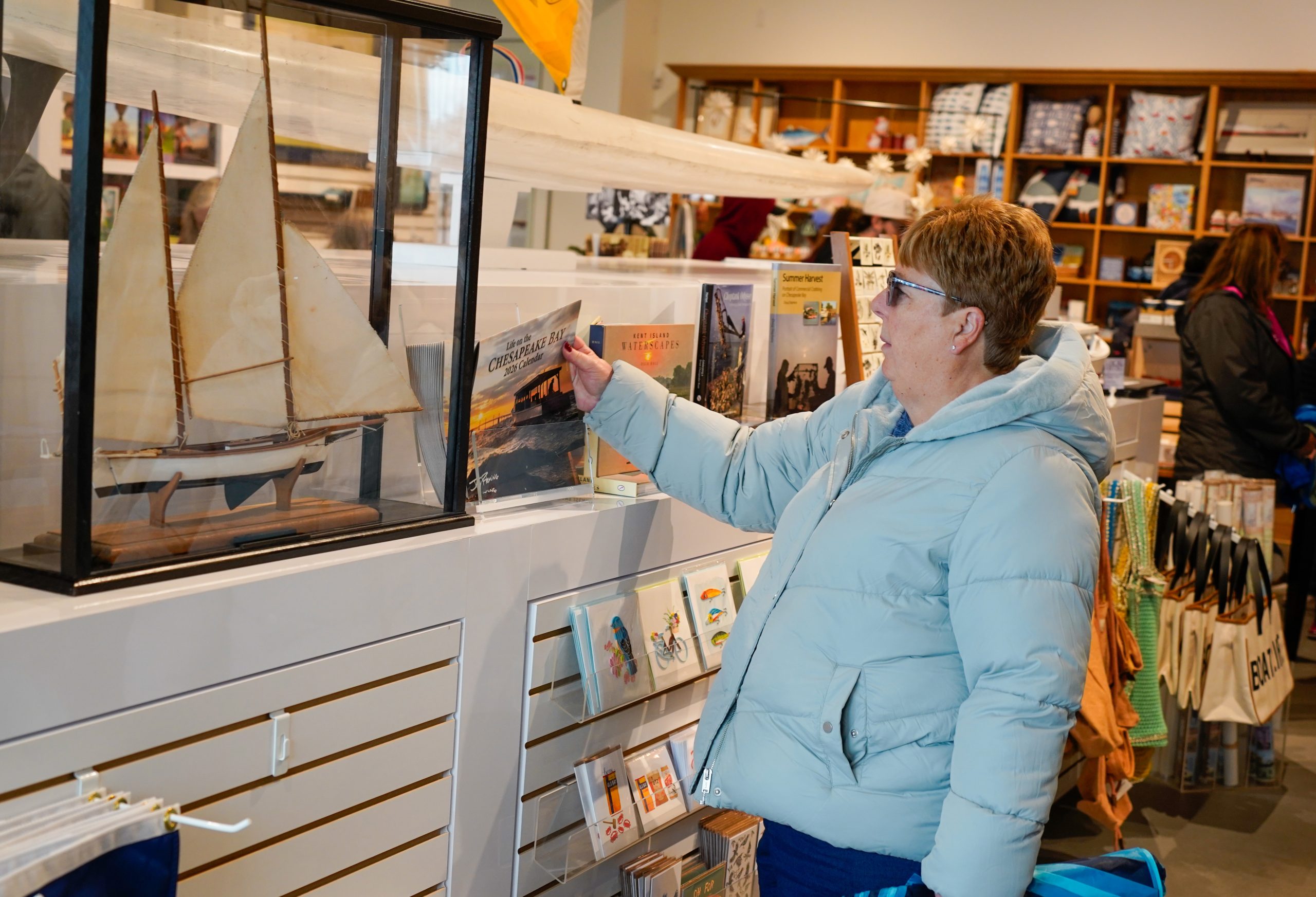Shopping in the Museum Store