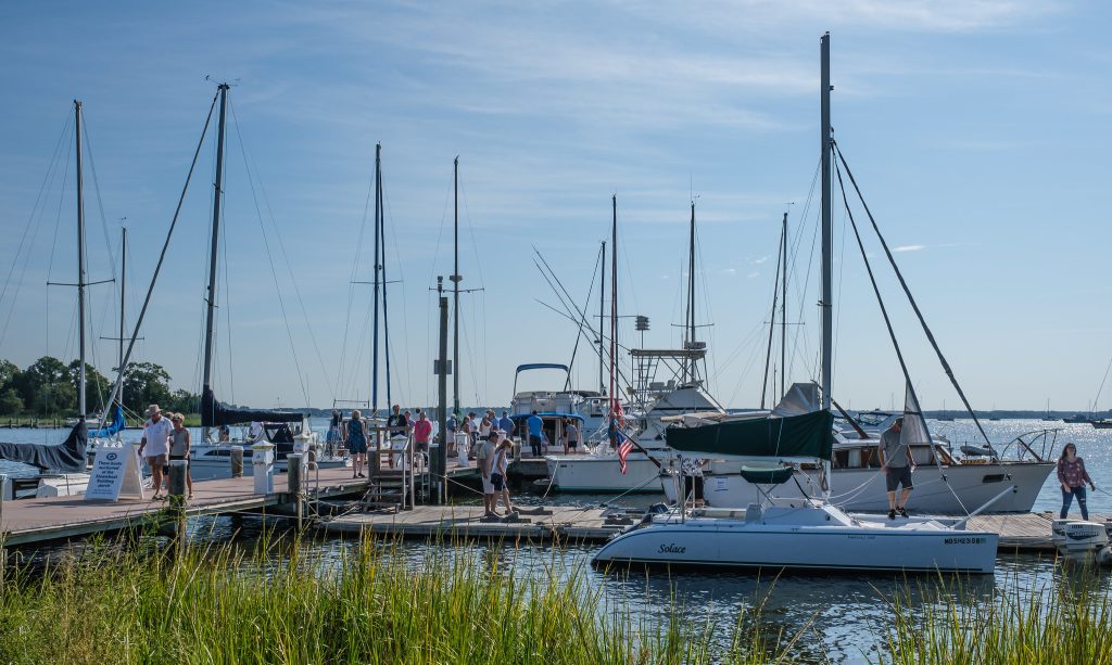 Starting at 11am, dozens of boats and watercraft, ranging in size and performance from cabin cruisers to sailing dinghies and everything in between, will be auctioned off to the highest bidders with no minimums or reserves. (Photo by George Sass)