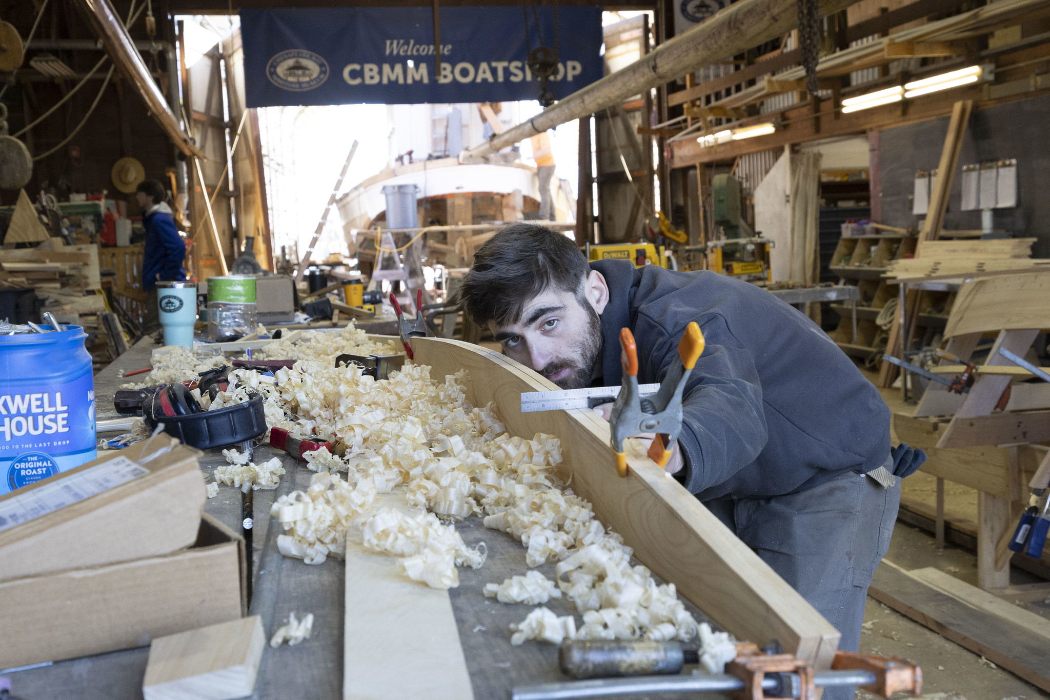 A scene from CBMM's Shipyard. (Photo by Sharon Thorpe)