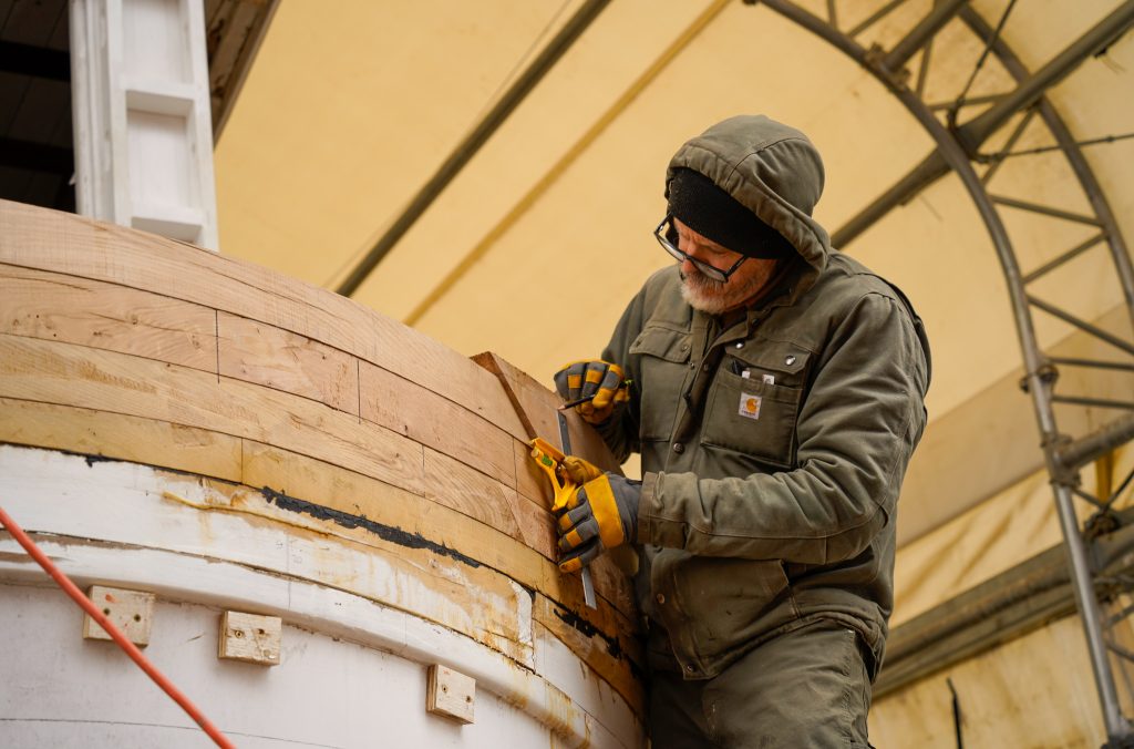 A scene from CBMM's Shipyard.