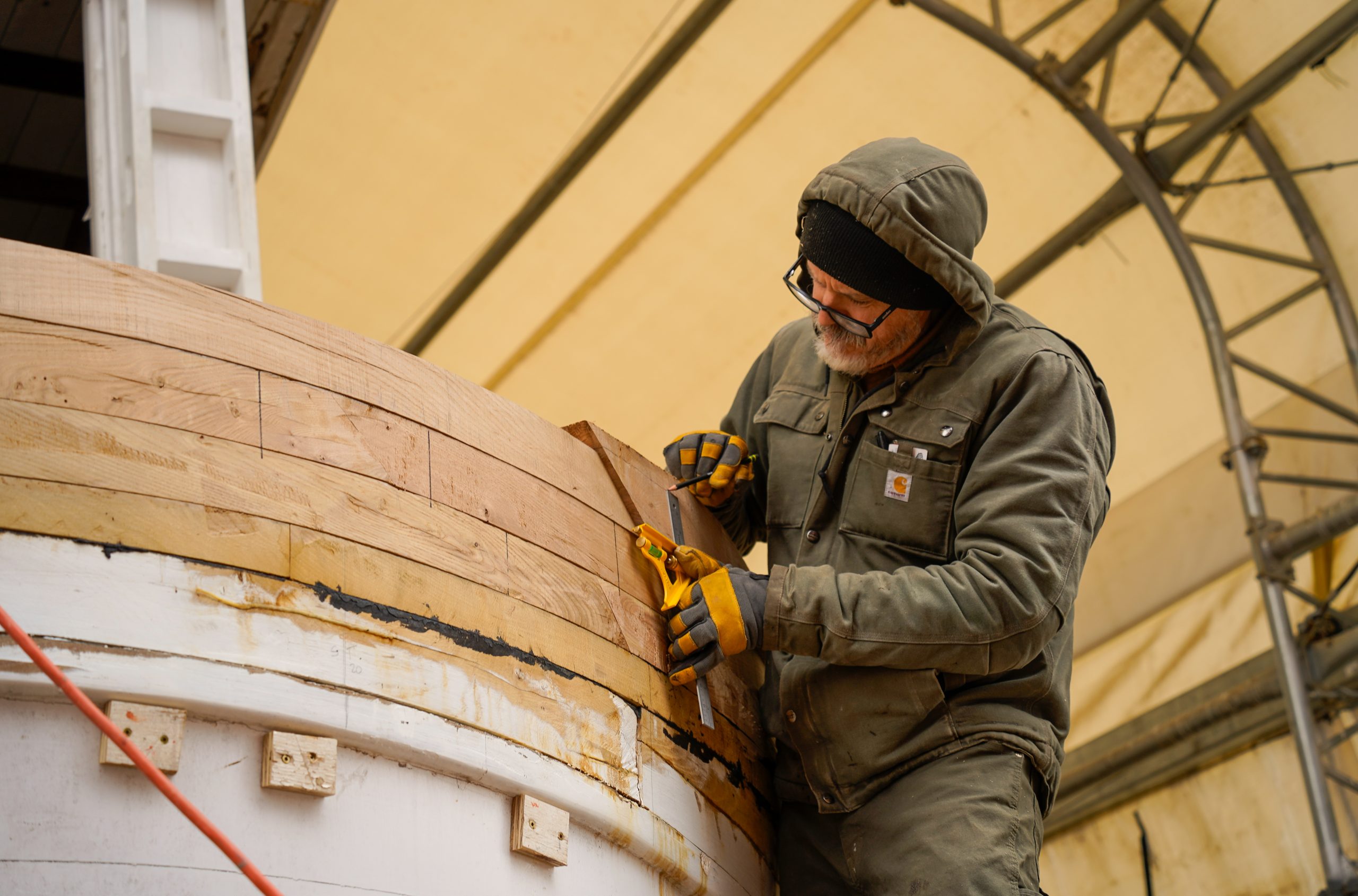 A scene from CBMM's Shipyard.