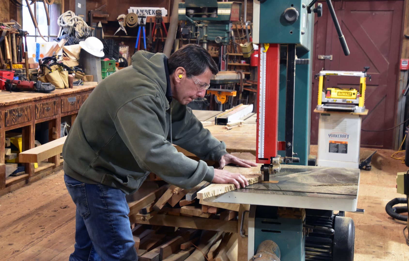 A scene from a Shipyard Workday on March 9, 2024.