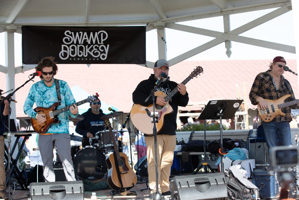 Swamp Donkey is back to share its unique sound throughout OysterFest. (Photo by Jill Jasuta/Maryland State Arts Council)