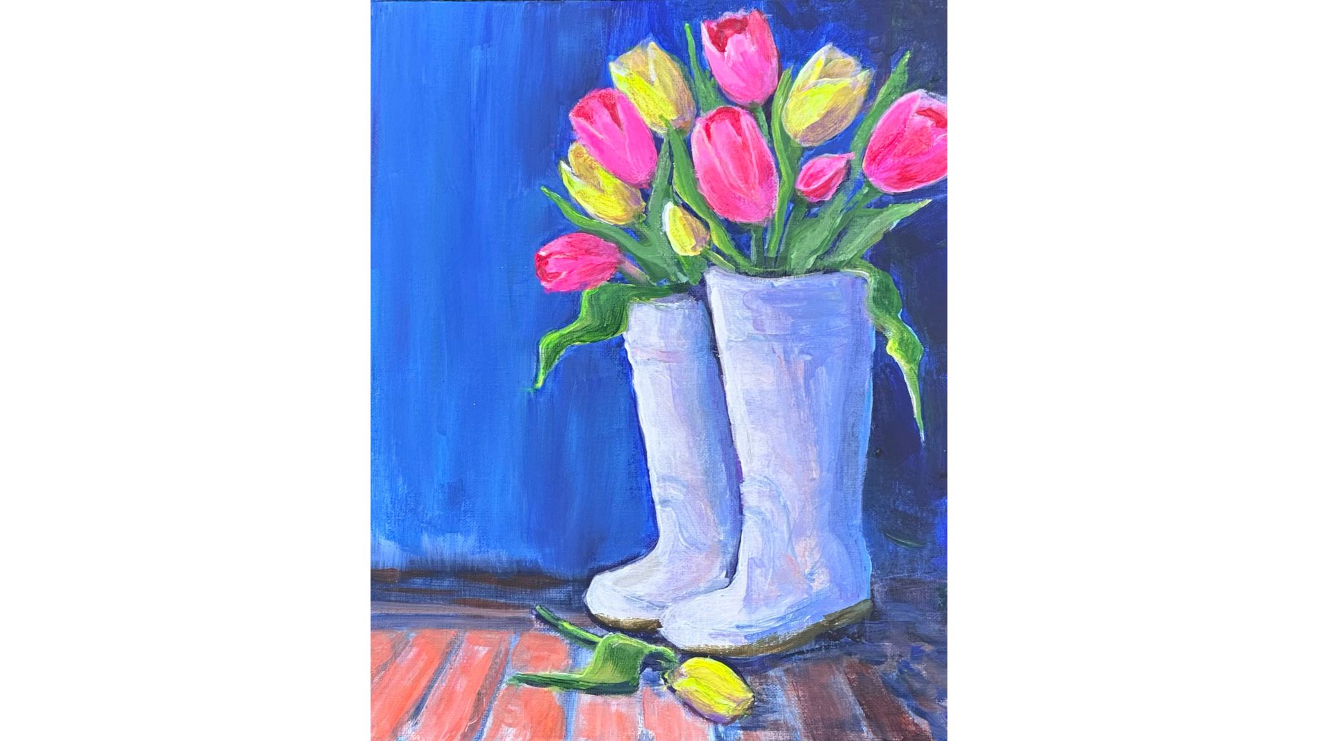 Paint Night: Boots & Blooms